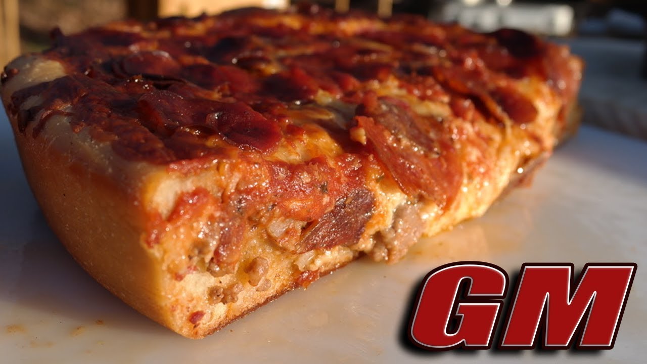 Dutch Oven Pizza - The Meatza!