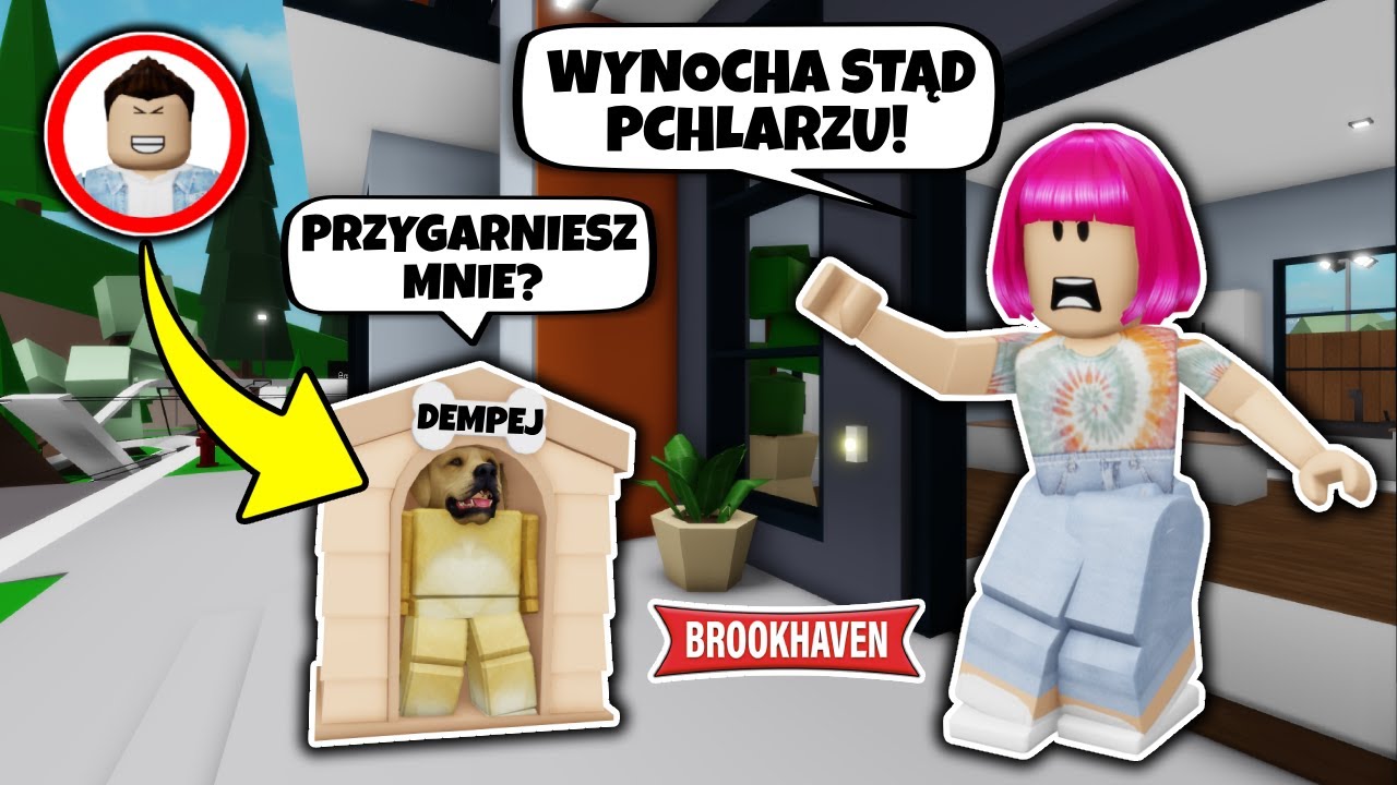UDAJĘ PSA I SZUKAM DOMU NA BROOKHAVEN! 🐶🐾