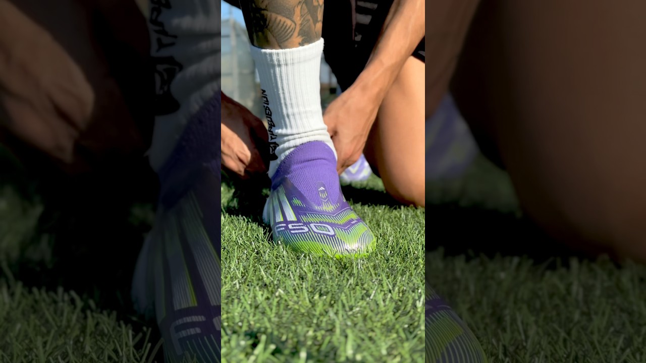 Who wins? F50 laceless 🆚 F50 Women&rsquo;s fit 🤓 #bootsclub #adidasfootball #footballboots