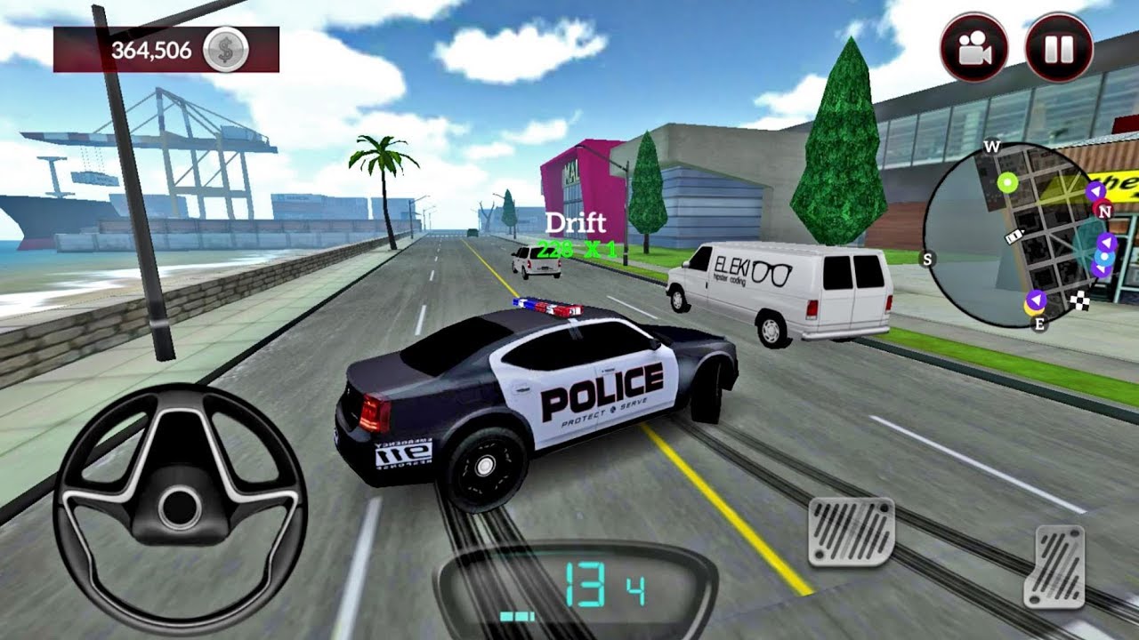 Drive for Speed Simulator #13 POLICE CAR UNLOCKED - Android gameplay