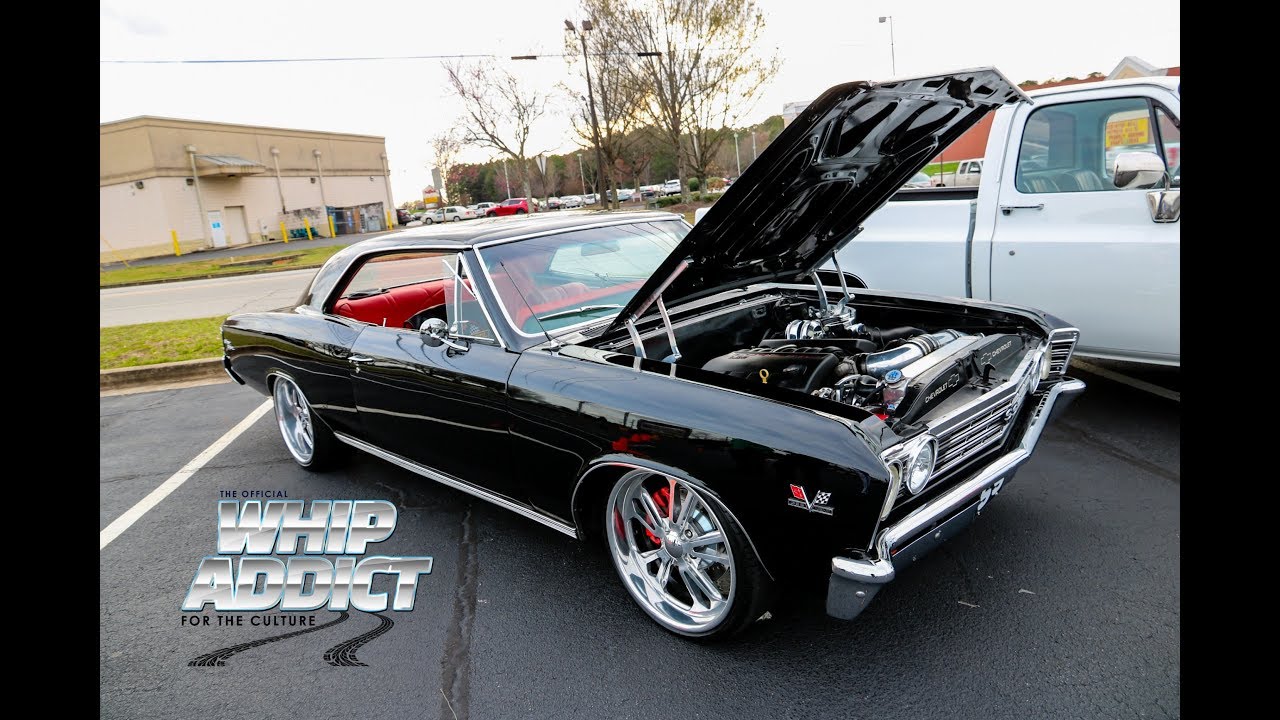 WhipAddict: LS2 Swapped 67' Chevrolet Chevelle SS on Budniks, All Red Custom Interior