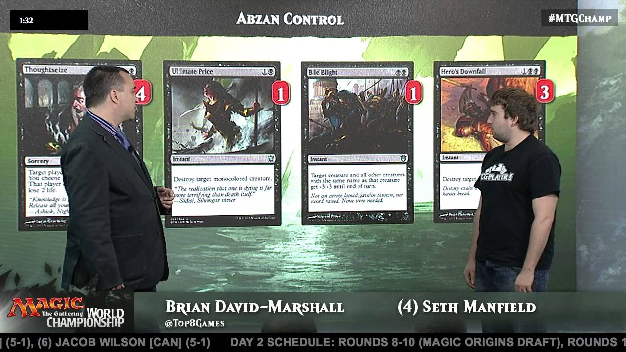 2015 Magic World Championship Deck Tech: Abzan Control with Seth Manfield