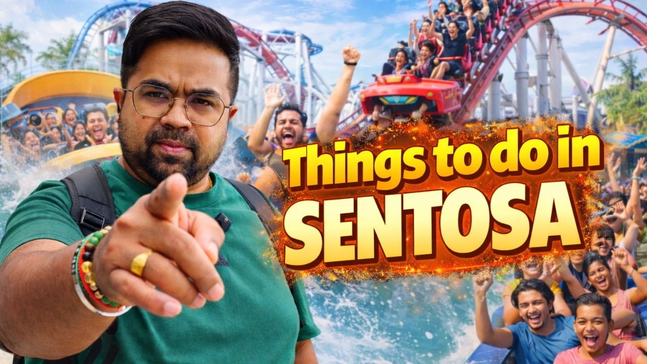 Everything at Resorts World Sentosa | Singai Tamizhan Recommends Ep.13