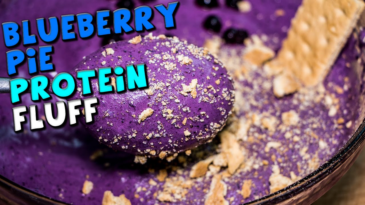 Easy Blueberry Pie PROTEIN Fluff Recipe