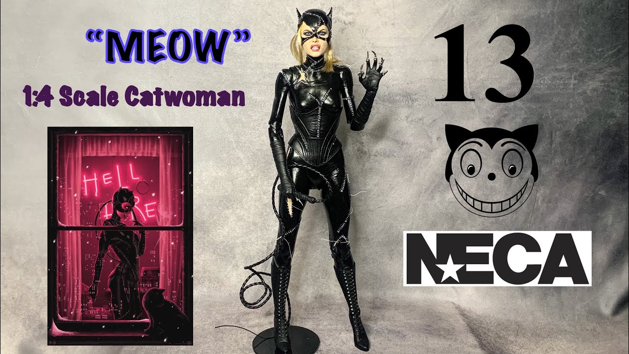 NECA Batman Returns Catwoman 1/4 Scale Figure Review