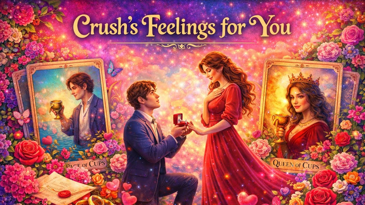Your Crush's feelings for you#tarot #tarotreading #crush #crushfeelings #viralvideos #love#viral 