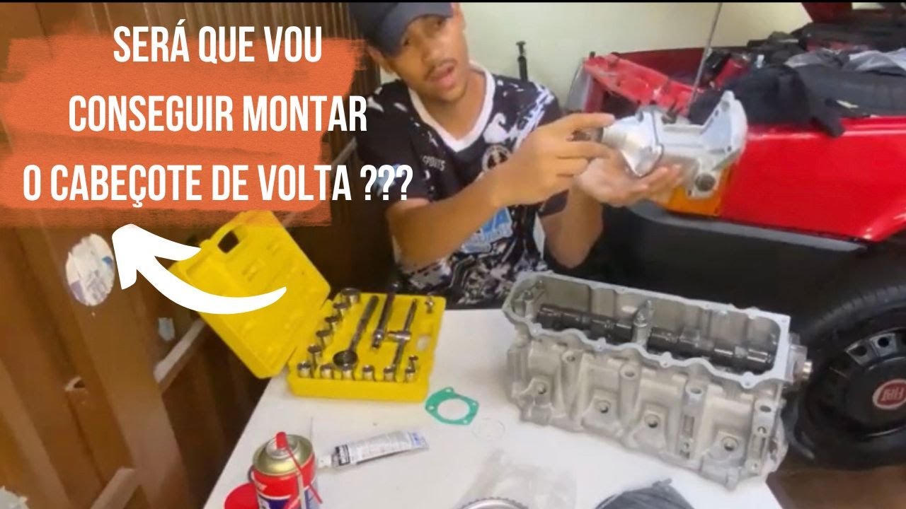 FIAT UNO 93 - Montando o Cabeçote (1/2)