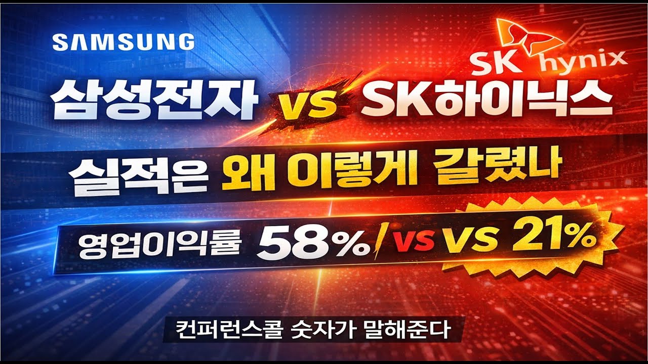 삼성전자·SK하이닉스 컨퍼런스콜...경영실적 및 재무현황 분석