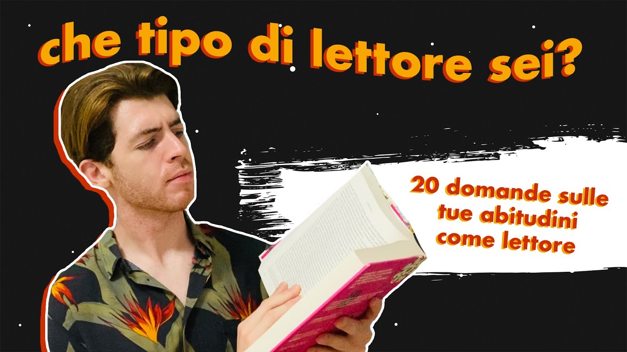 Che lettore sei? 20 domande sui libri || Book TAG