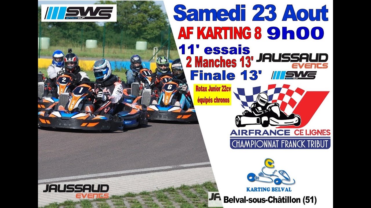 GRP A  Course 3   Finale   AF karting 2T SWS by JAUSSAUD Events   Circuit Karting Belval à Belval so