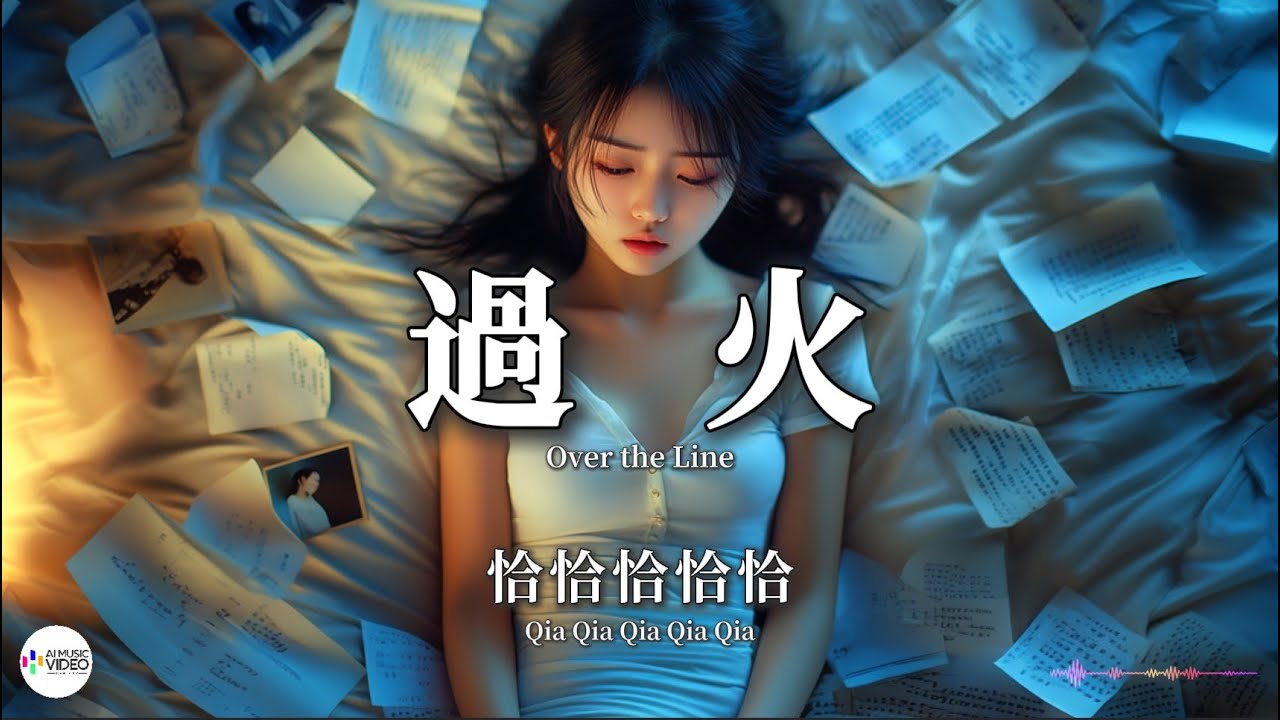 恰恰恰恰恰 - 過火（原唱：張信哲）【Pinyin + Eng Sub | AI音樂視頻 | 繁體拼音英文動態字幕】Qia Qia Qia Qia Qia【恰恰恰恰恰 - 过火】