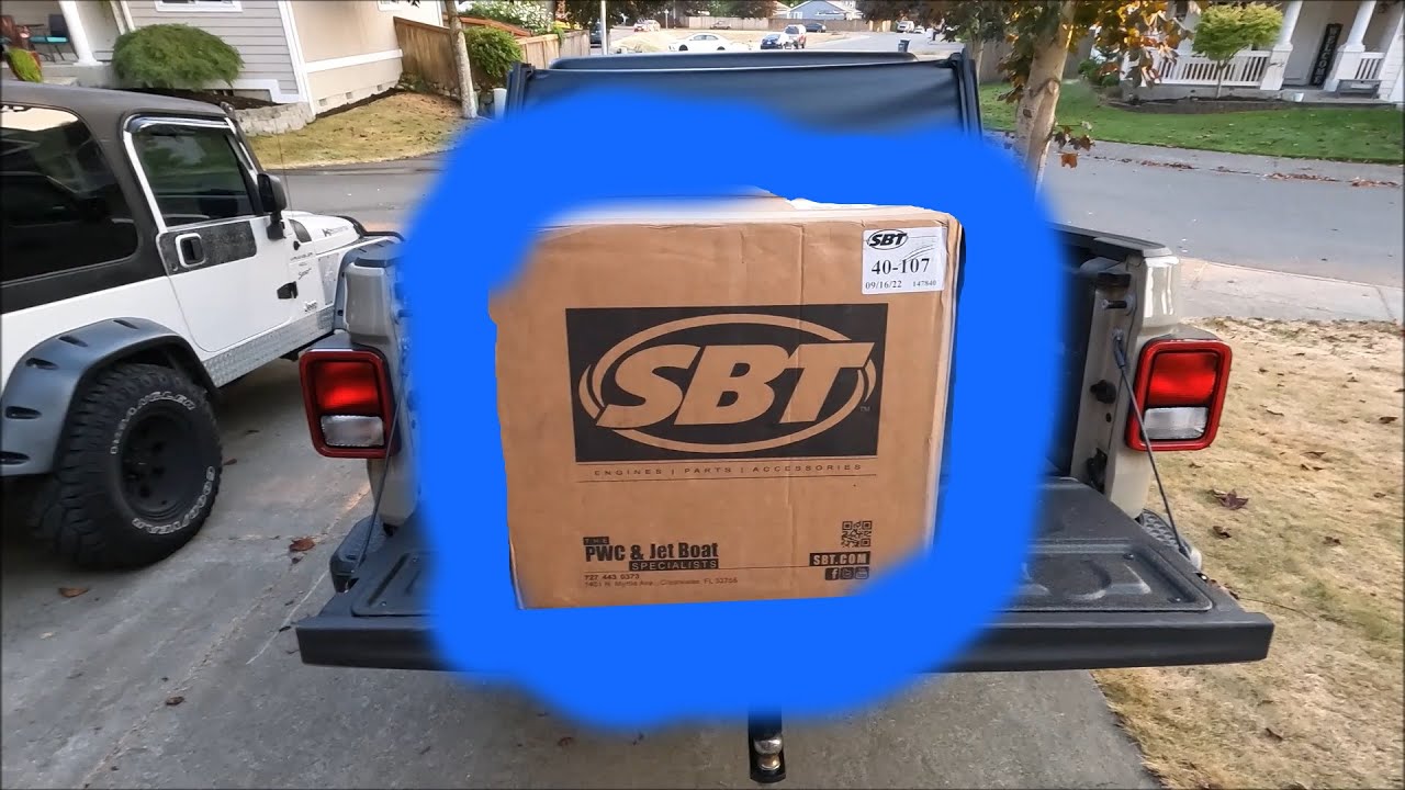 SBT Rotax seadoo 787 Part 1 (unboxing)