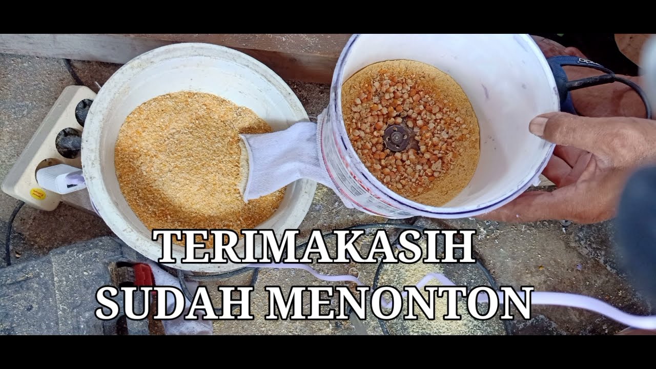 PENGGILING JAGUNG BUAT SENDIRI LUMAYAN HASILNYA 👍