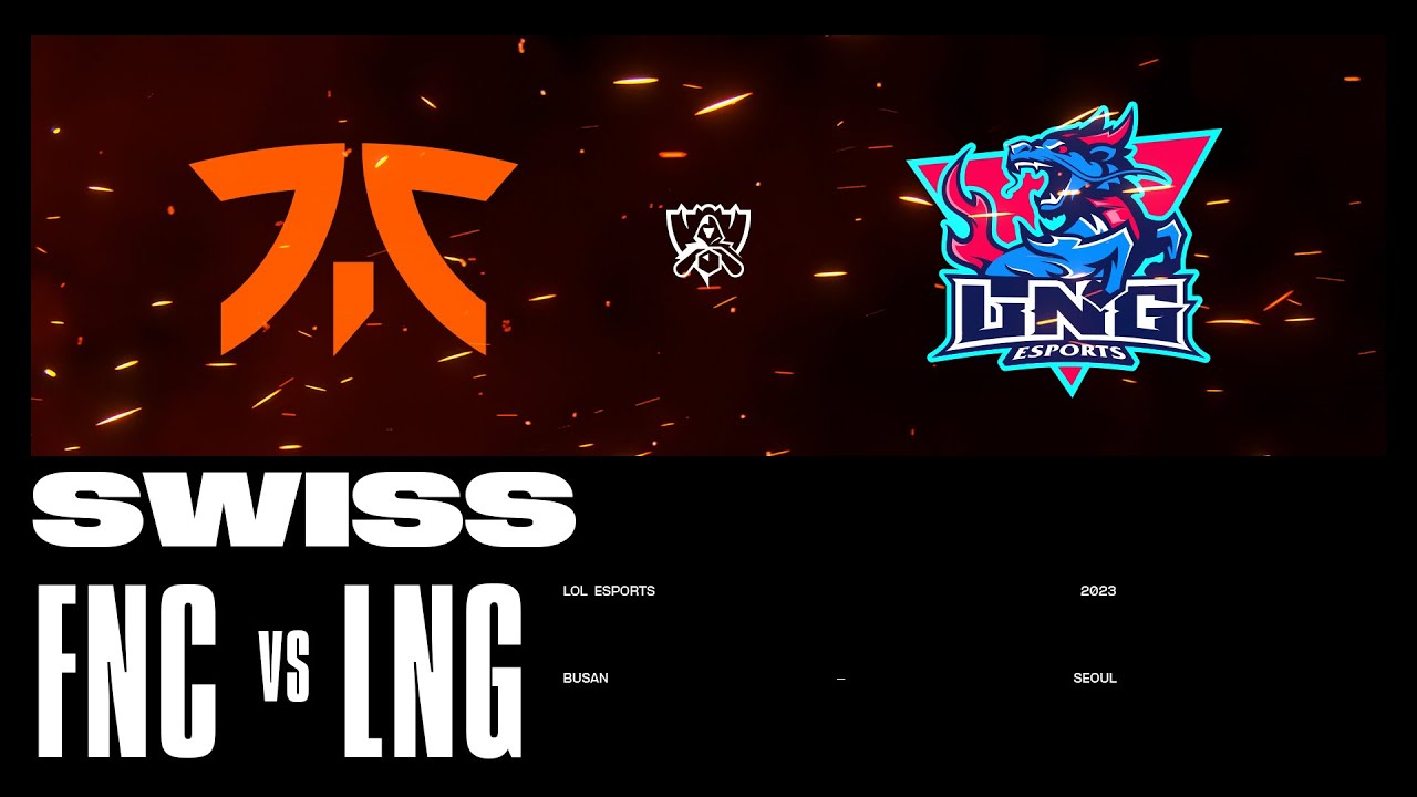 FNC vs. LNG - Game 1 | Swiss Stage | 2023 Worlds | Fnatic vs LNG Esports (2023)