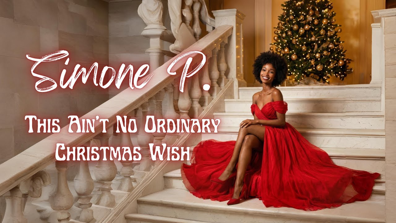 This Ain’t No Ordinary Christmas Wish – Simone P. (Official Lyric Video) | Big-Voice Christmas R&B