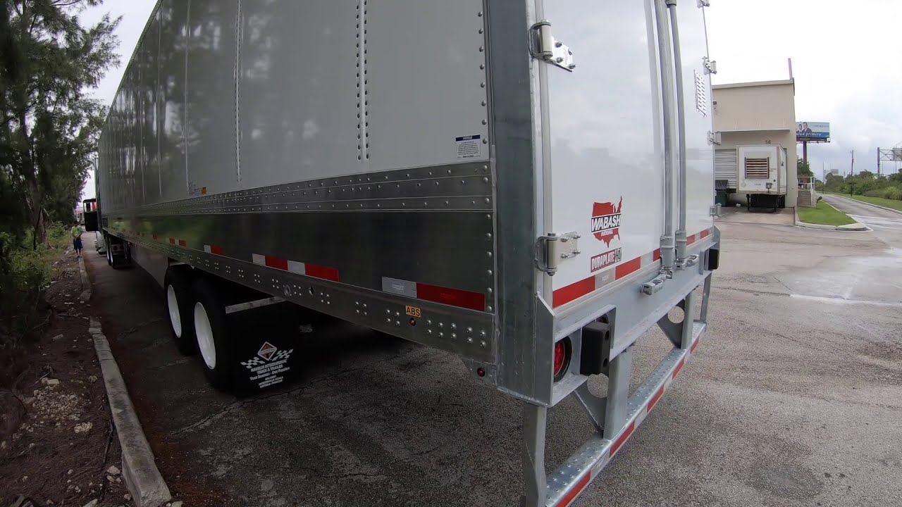 My New Wabash 2020 Duraplate HD Dry Van
