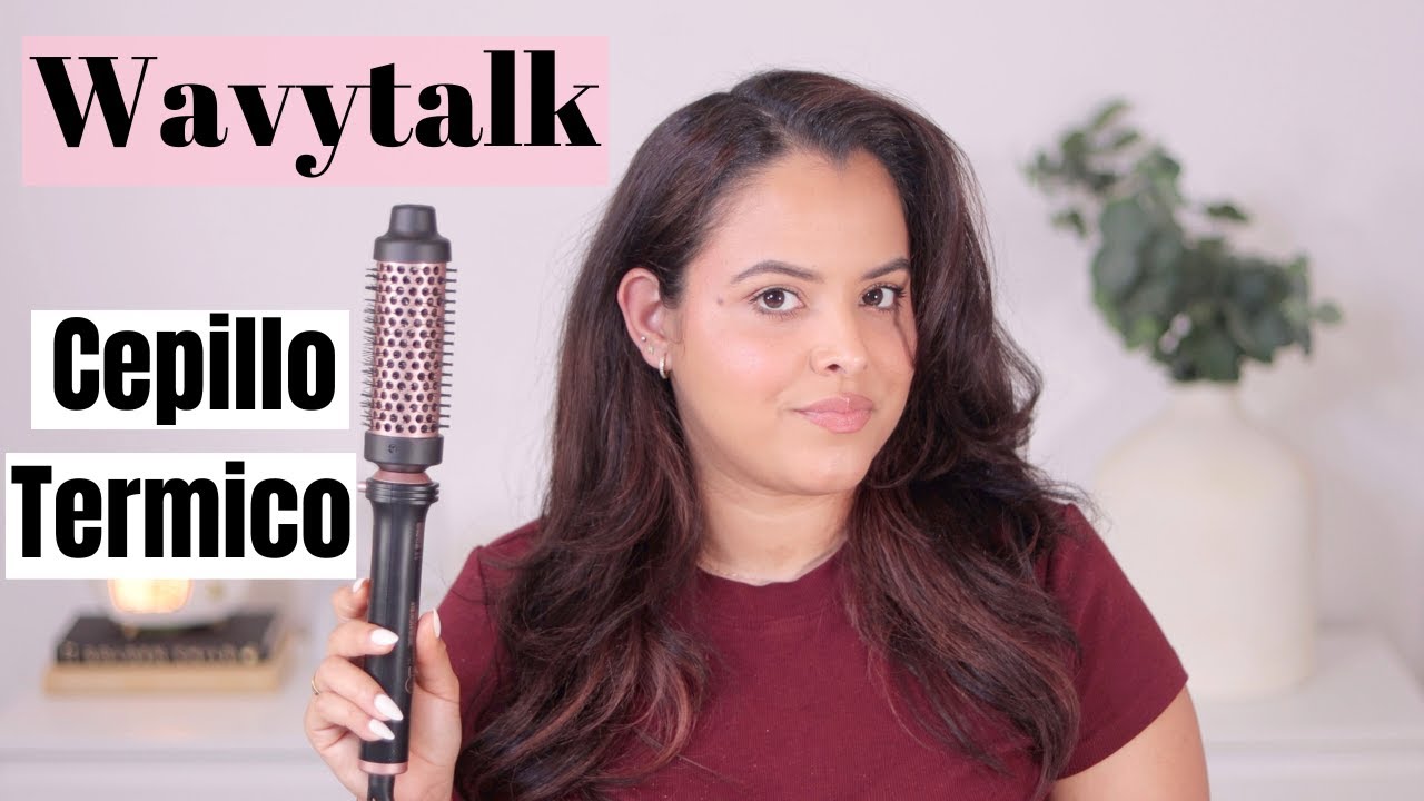 TIKTOK CEPILLO TERMICO VIRAL WavyTalk - CEPILLO TERMICO REDONDO - Amika dupe