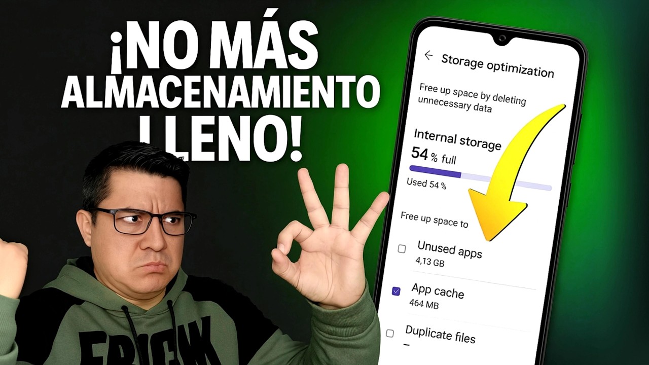 ✔️ ¿Cómo LIBERAR MEMORIA en mi dispositivo ANDROID ,memoria llena,liberar espacio en mi memoria