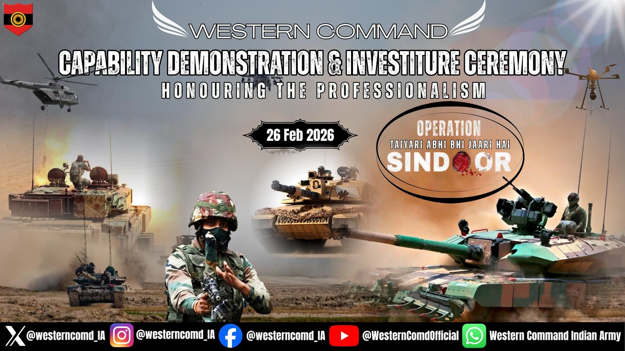 Western Command Investiture Ceremony & Capability Demonstration
