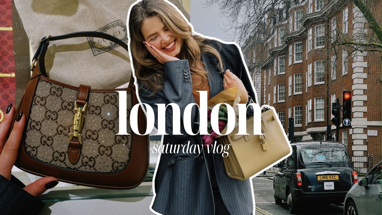 saturday in london / harrods shopping, getting a gucci bag & dates with friends