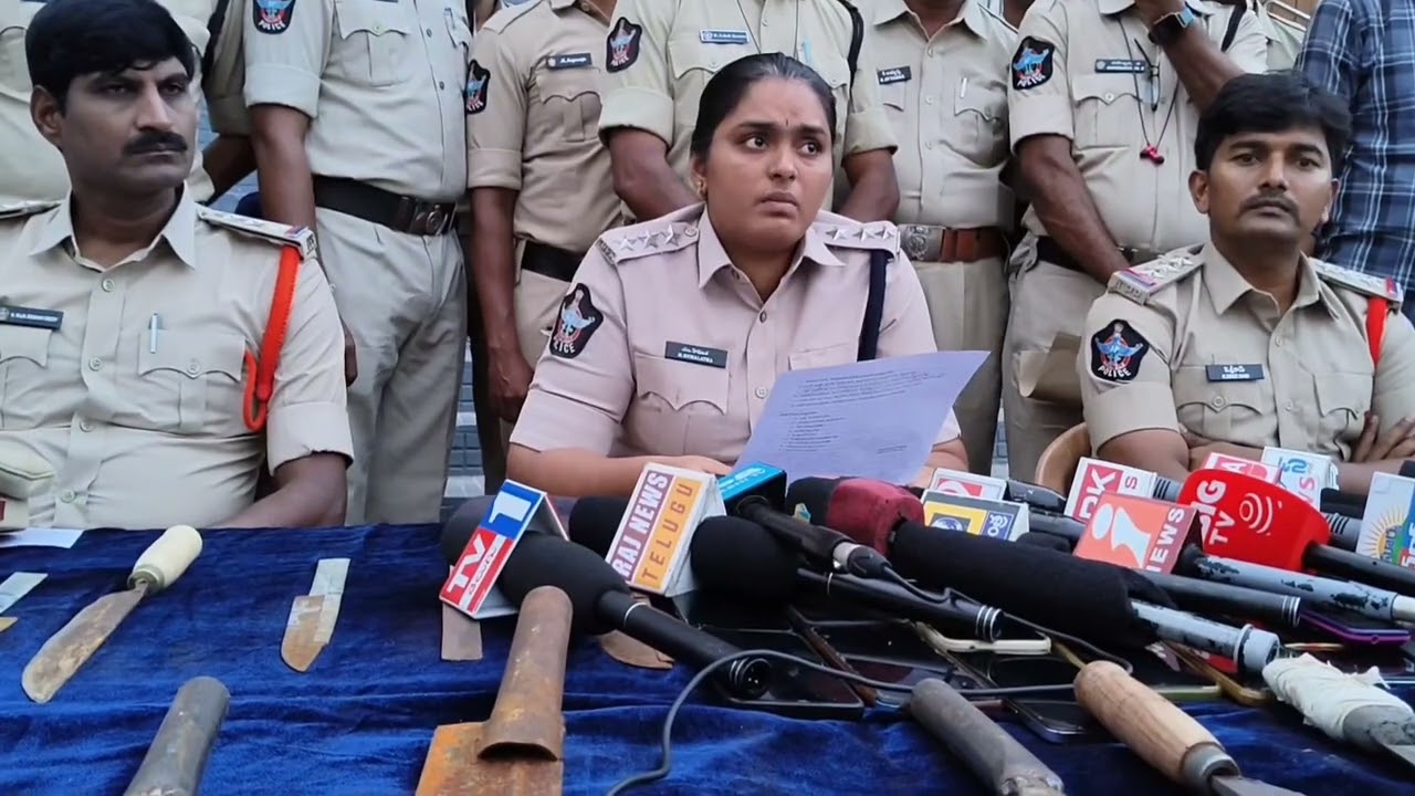16 మంది దొంగలను అరెస్టు చేసిన సీఐ శ్రీరామ్