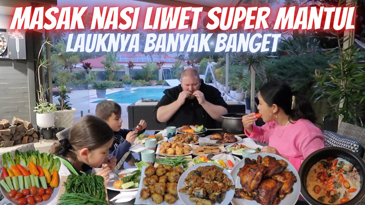 MASAKIN SUAMI NASI LIWET SUPER ENAK LAUKNYA BANYAK
