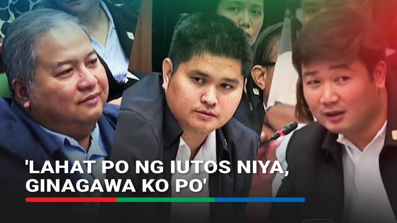 Nagpasahan ng sisi: 3 nadidiin sa flood control projects, nagturuan sa hearing | ABS-CBN News
