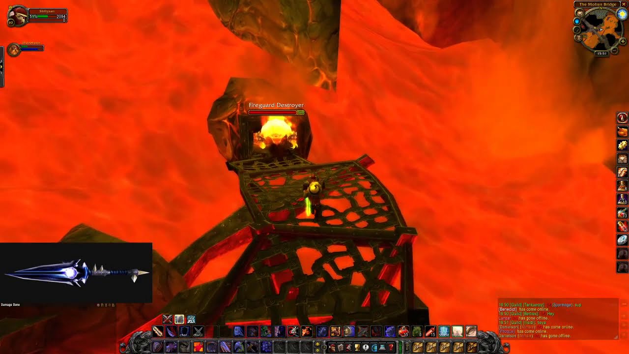 WoW Classic BRD lava run
