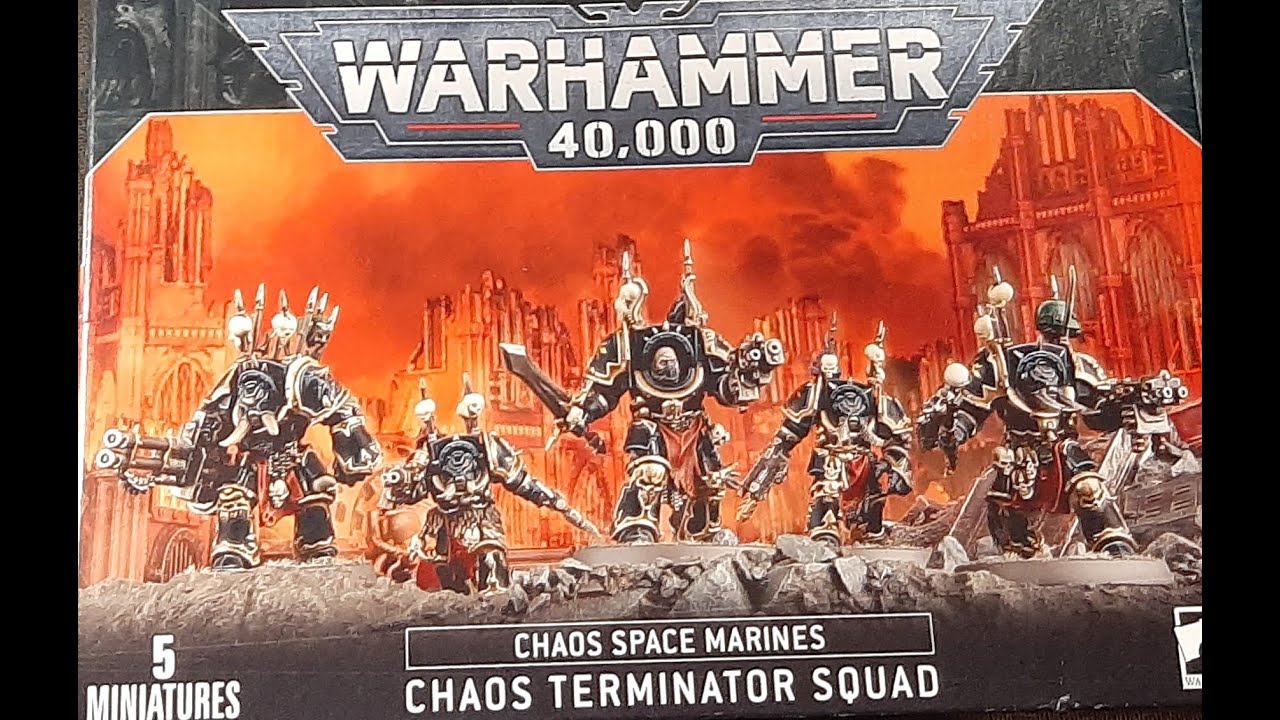 Lets Build EP 59 Chaos Terminators for Games of 40K