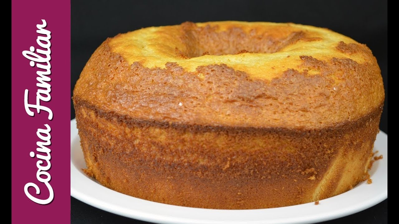 Receta de BIZCOCHO CON LECHE CONDENSADA alto y esponjoso