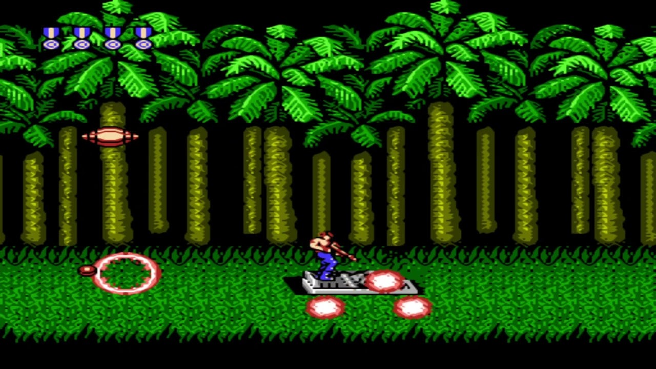 Contra 2in1...(Famicom/NES) 4 Nút