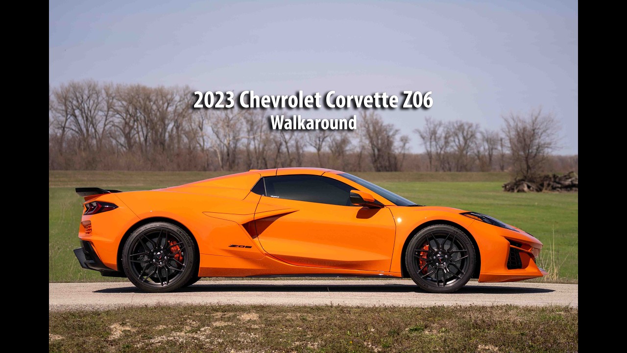 2023 Chevrolet Corvette Z06 - Walkaround