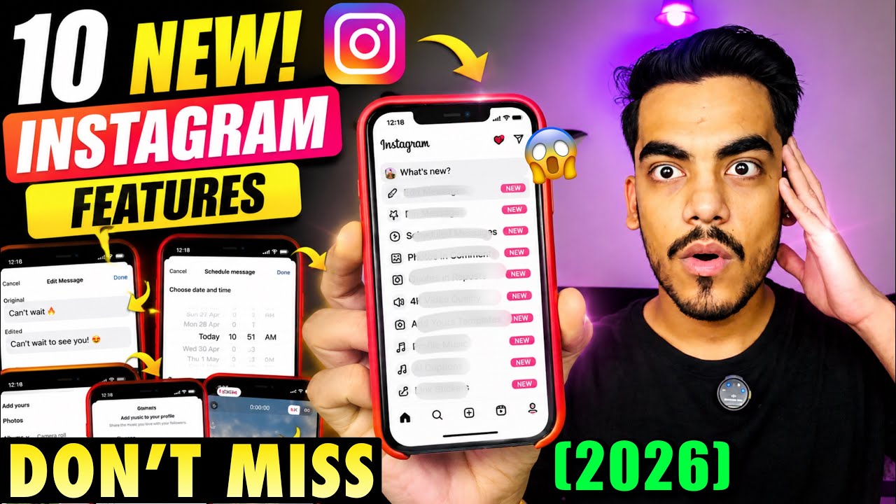 10 New Instagram Features 2026 | 10 New Instagram Updates 2026 *Amazing*