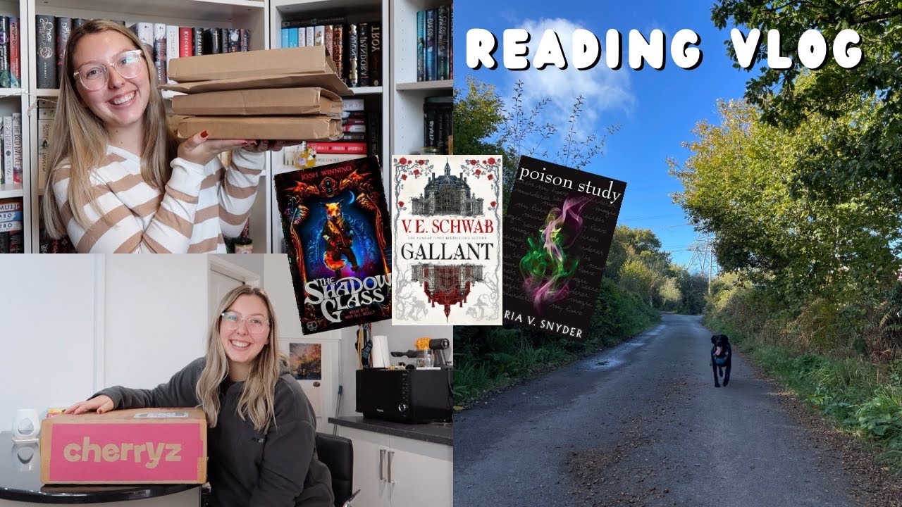 HAULING SOME BOOKS AND READING A NEW FAVOURITE // Weekly Reading Vlog // AD-PR PRODUCT