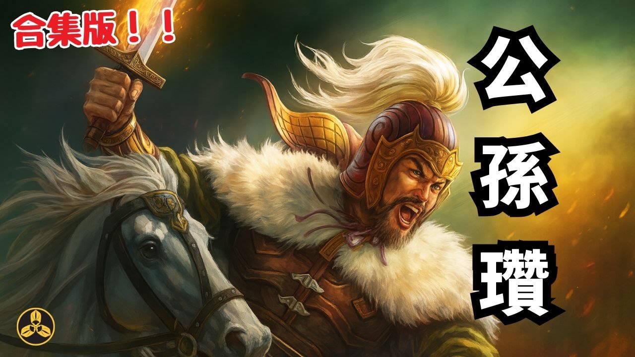 【合集版】白馬將軍公孫瓚的一生：從北疆雄主到孤城末路