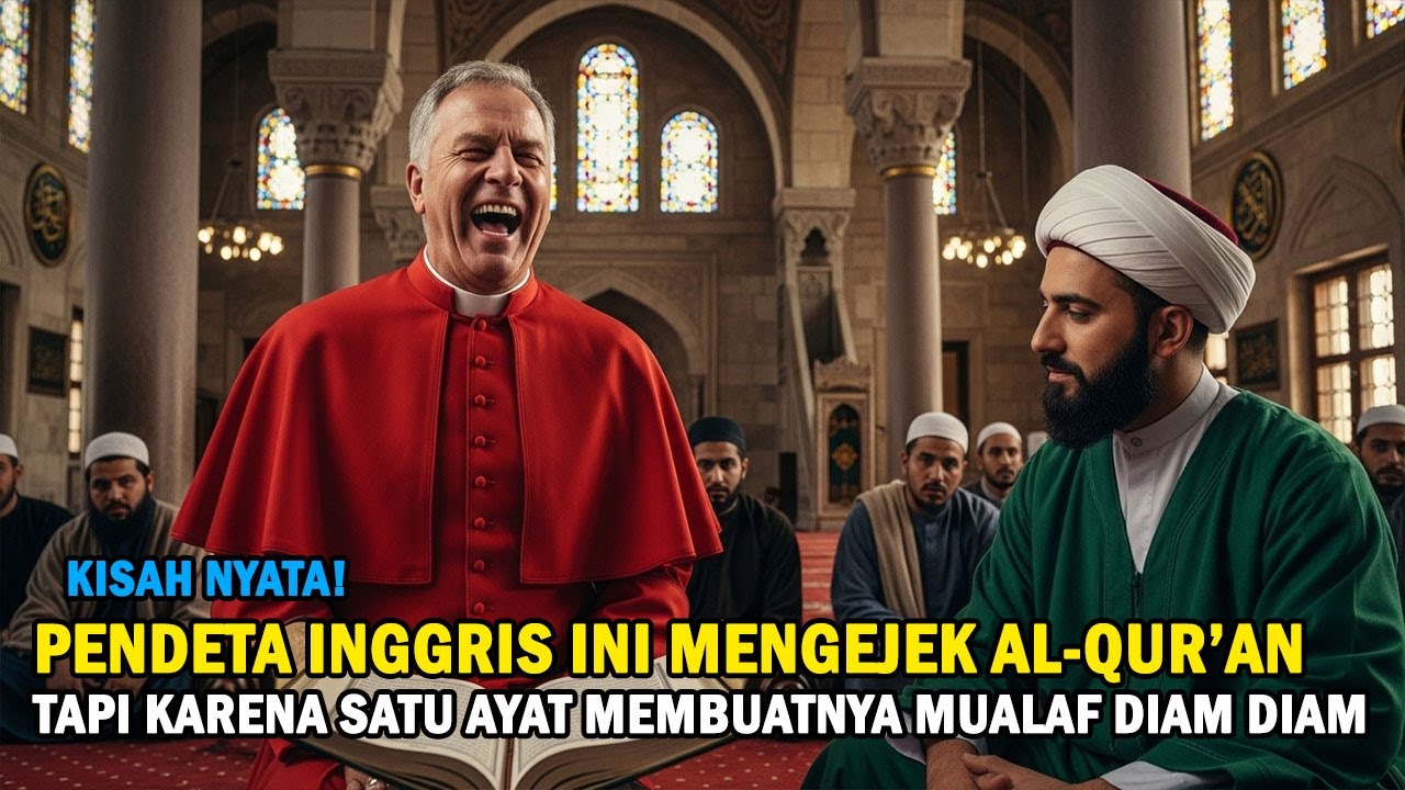 GEMPAR! PENDETA INGGRIS INI MENGHINA AL QUR'AN, TAPI TAK DISANGKA SATU AYAT MEMBUAT DIA MUALAF