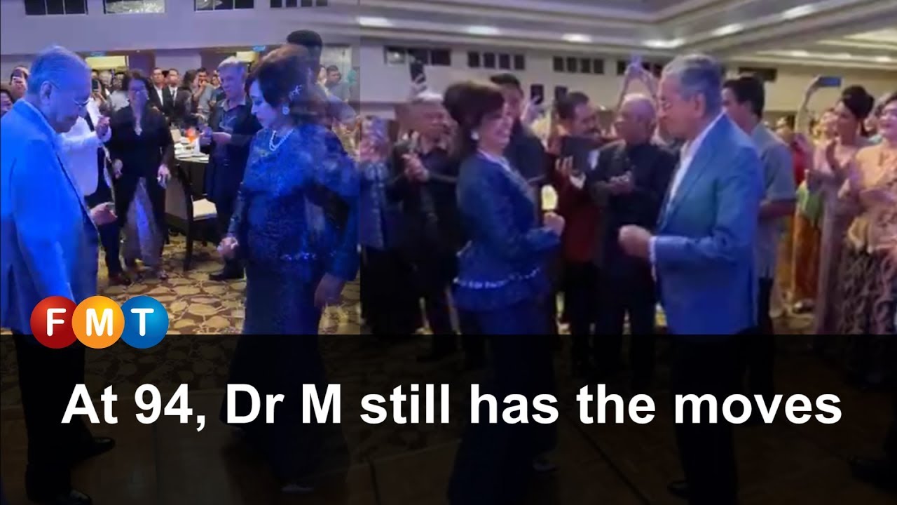 At 94, Dr M still has the moves