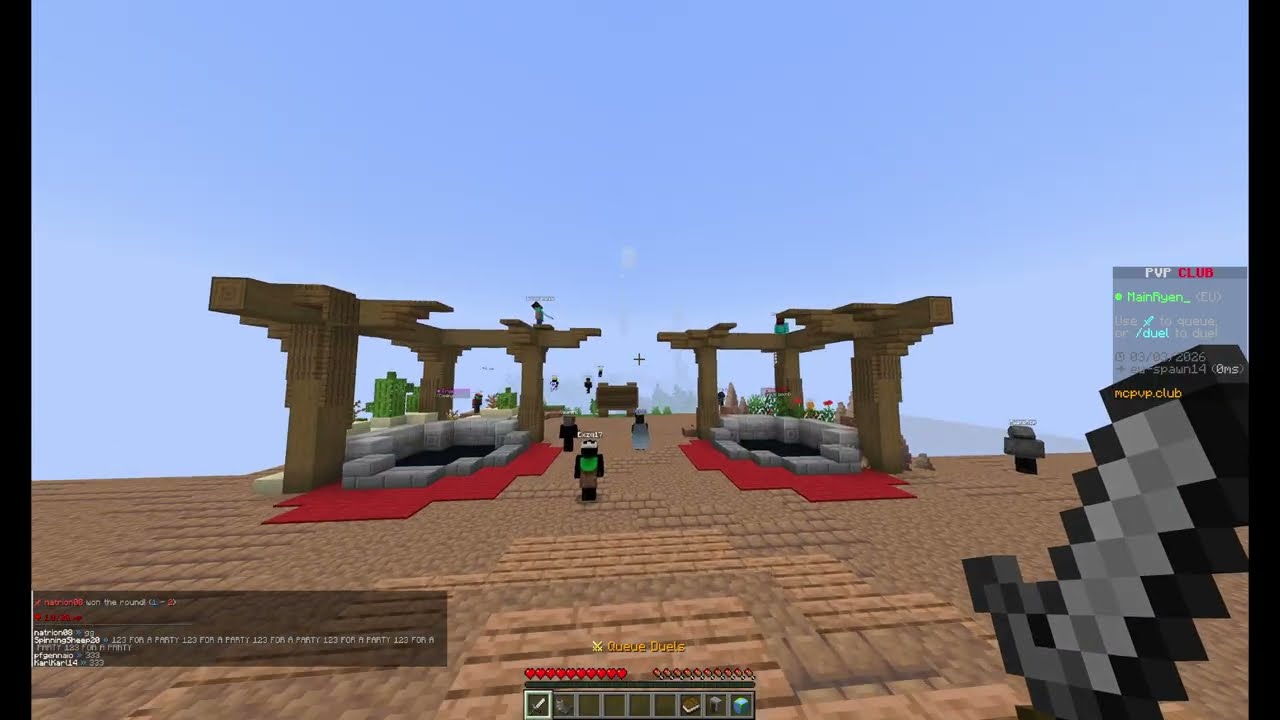 Duels 1.21.11 su PVP CLUB -Minecraft ITA