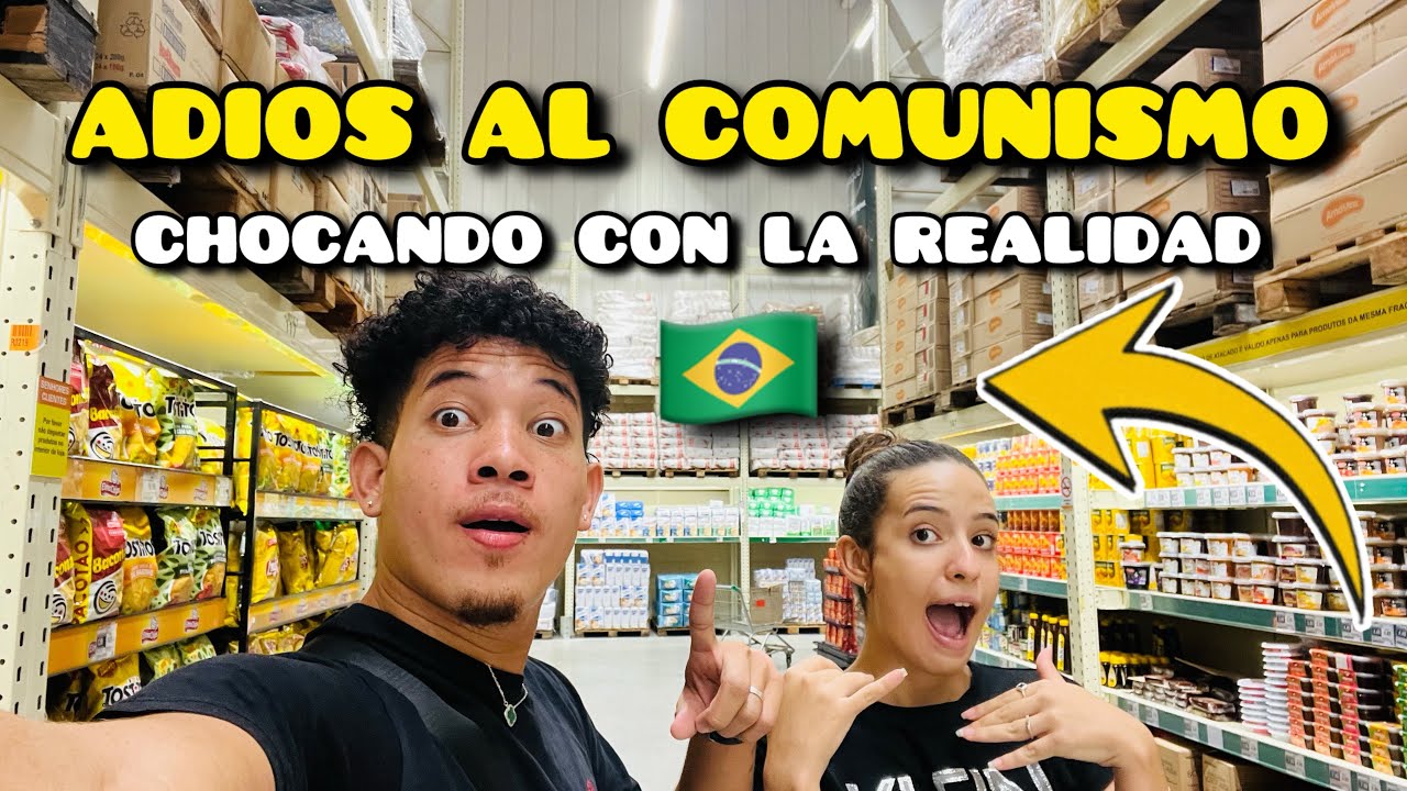 PRIMERA vez en un MERCADO tan GRANDE de COMIDA en Brasil😱No era como pensabamos COMPRAMOS TODO ESTO 