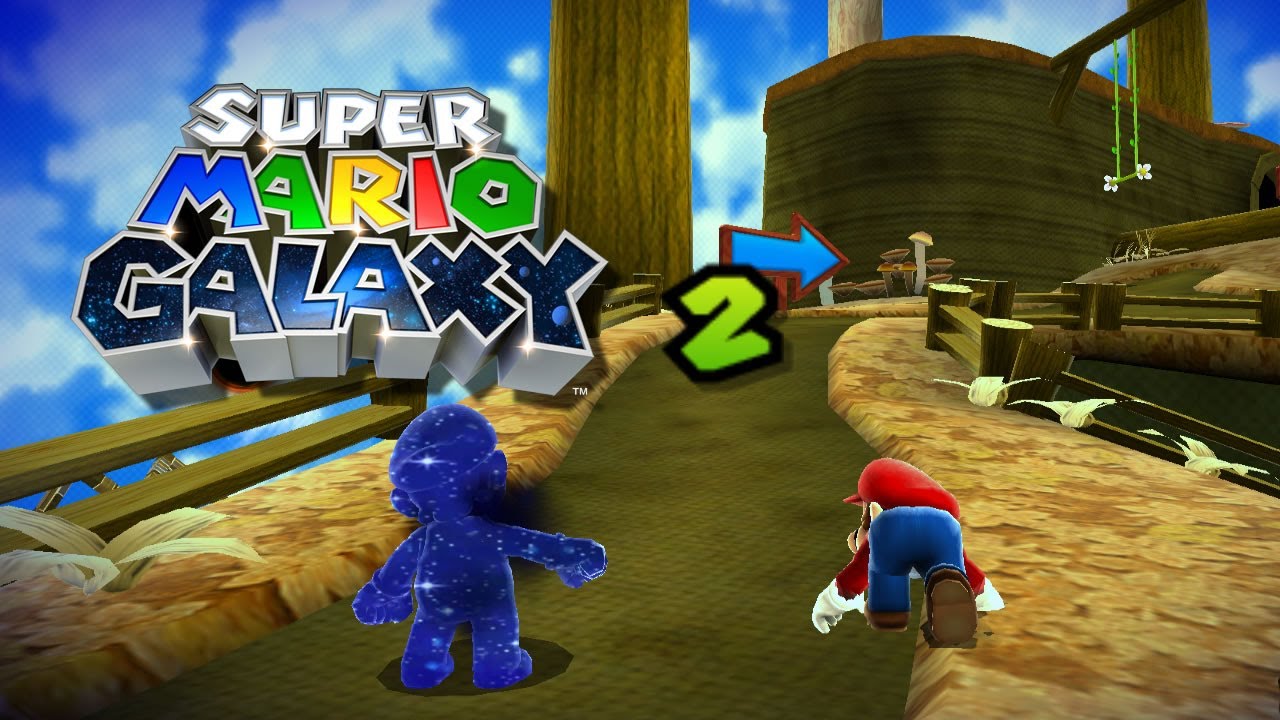 Super Mario Galaxy - Gold Leaf Galaxy - Comsic Mario Forest Race - 71/120 - SWITCH/WII/WIIU
