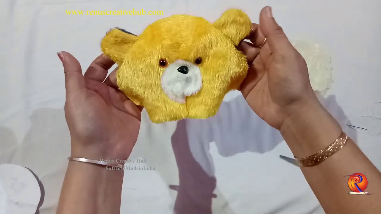Soft Toys ---- Teddy Hand Bag making at home in easy way