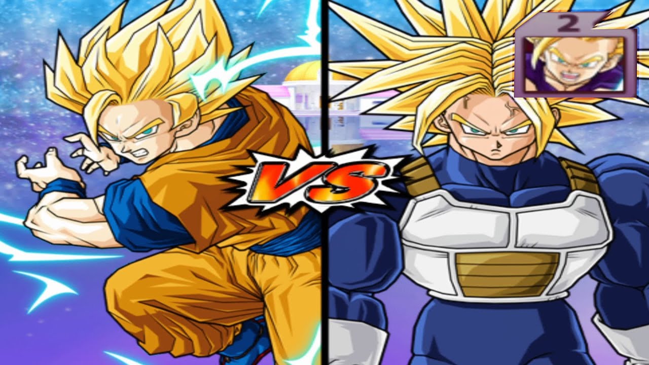 SSJ2 Goku  VS Super Trunks & SSJ2 Gohan || DBZ Budokai Tenkaichi 3 HD Gameplay