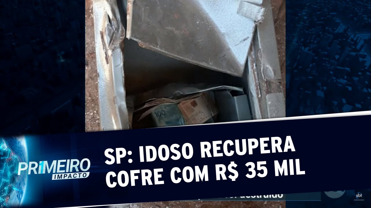 SP: idoso recupera cofre com R$ 35 mil descartado como sucata | Primeiro Impacto (15/09/20)