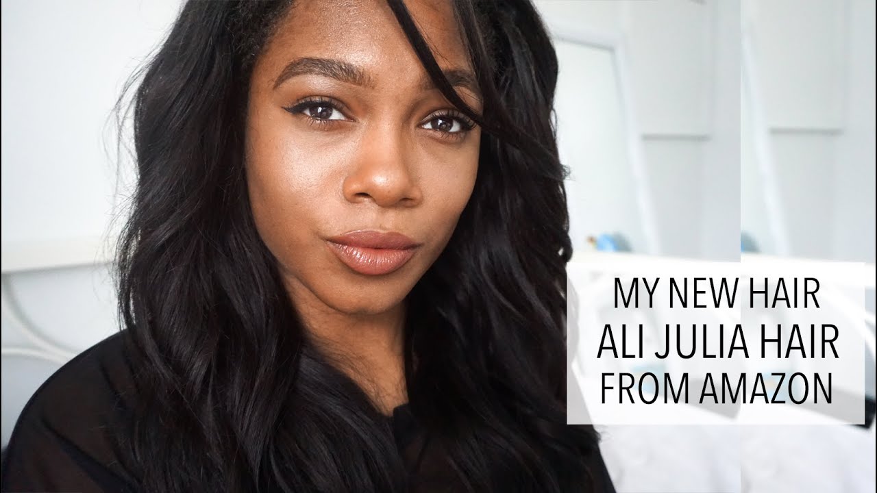 My New Hair: Full Wig with Closure (ALI JULIA hair from Amazon)