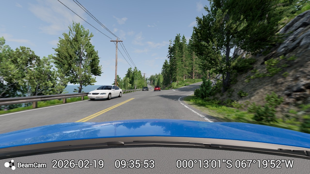 Dashcam Overlay UI for BeamNG.drive - How to download & how to use