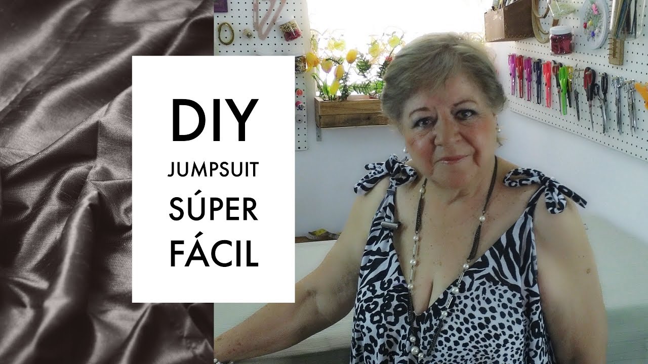 DIY - JUMPSUIT SÚPER FÁCIL