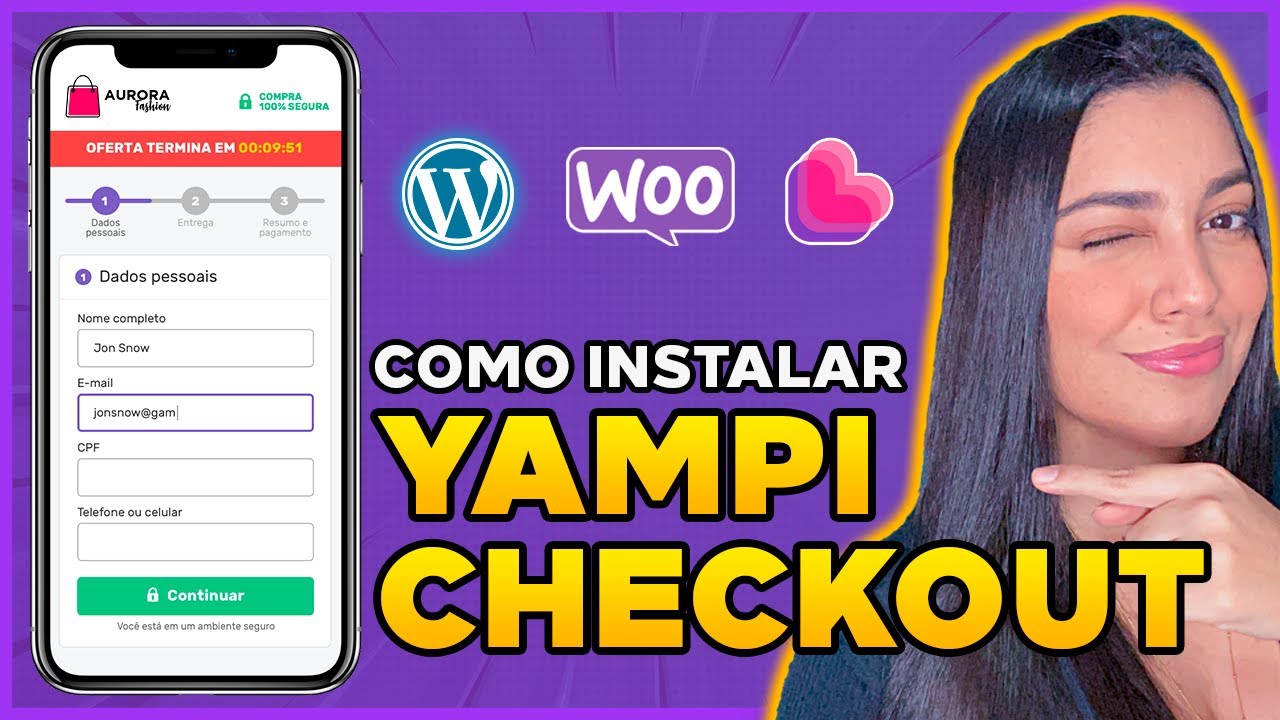 Aumente a Taxa de Conversão da sua LOJA WOOCOMMERCE com o CHECKOUT YAMPI (Passo a Passo)