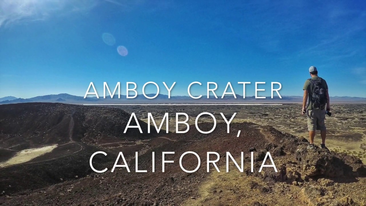 Amboy Crater - a unique spot along Route 66.