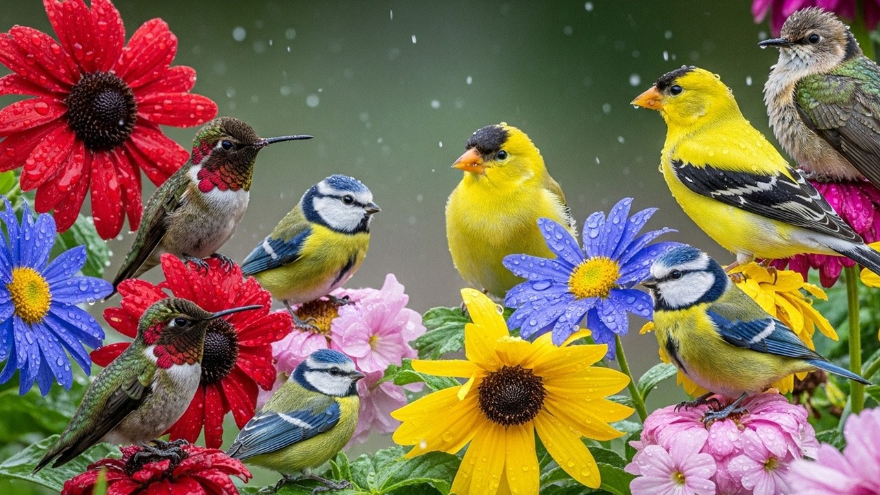 Nature Piano Music with Birds – Deep Focus, Meditation & Stress Relief (No Ads)