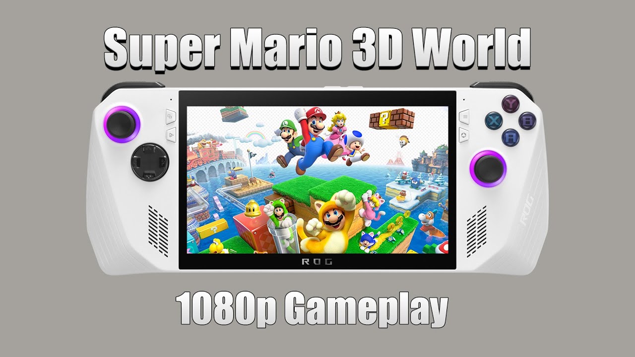 ROG Ally - Wii U: Super Mario 3D World